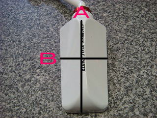 STAGE6 Rearview Mirror Silver/Blue Lens