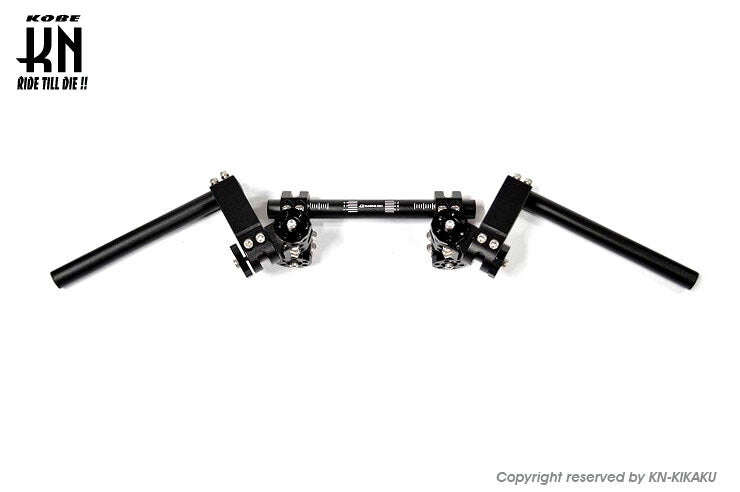 RCB TRANSFORMABLE HANDLE 自由自在ハンドルバー ブラック 22.2mm
