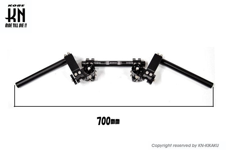 RCB TRANSFORMABLE HANDLE 自由自在ハンドルバー ブラック 22.2mm