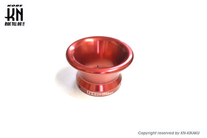 アルミビレットファンネル NHRC レッド 取付内径46mm/高さ45mm 汎用