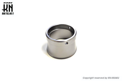 アルミビレットファンネル ガンメタ 取付内径43mm/高さ37mm 汎用