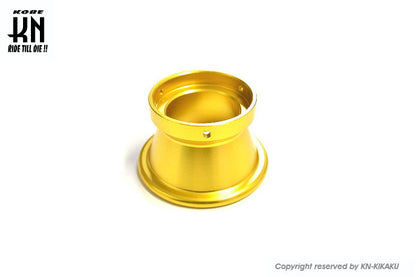 アルミビレットファンネル ゴールド 取付内径50mm/高さ45mm 汎用