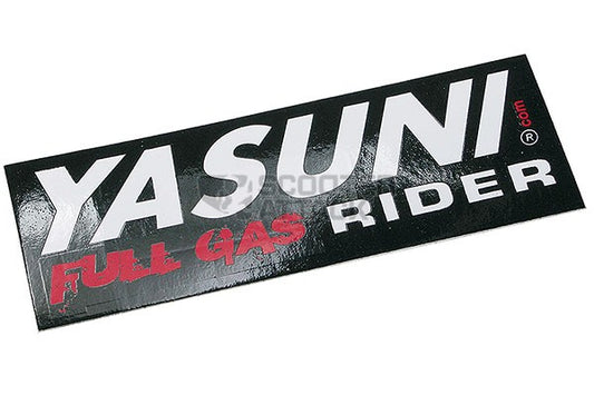 YASUNI ステッカー Full Gas Rider 110mm×38mm