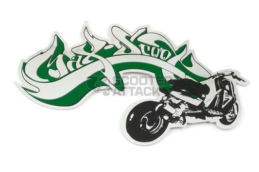 MAXISCOOT ステッカー Maxiscoot Reso 85mm×52mm