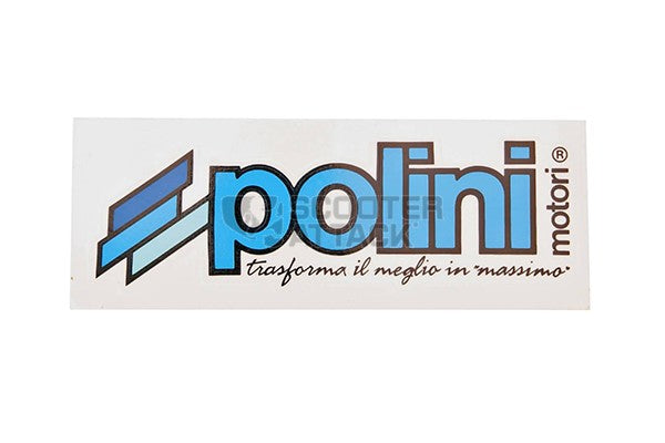 POLINI ステッカー Sticker 抜き字タイプ 230mm×80mm