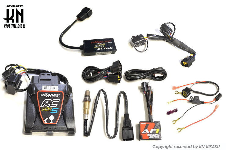 aRacer アレーサー RC Mini5 XMAX250【BG62 +bLink3 ワイヤレスモジュール+AF1 O2モジュール+ハーネス 4点セット