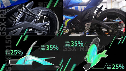 MOS カーボンルック リアフェンダー GSX-R125/150 GSX-S125/150