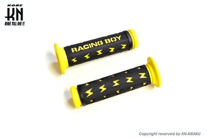 RCB ハンドルグリップ サンダーボルト 305 イエロー/サンダーボルト 120mm 汎用 22.2mmハンドル車専用