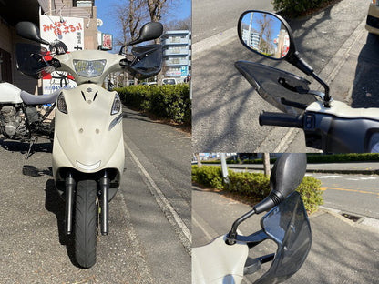 汎用ナックルバイザー ミラー穴固定タイプ 汎用