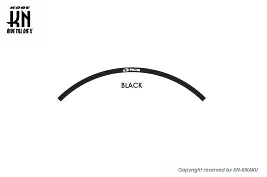 RCB リムステッカー リフレクタータイプ ブラック 17インチホイール用