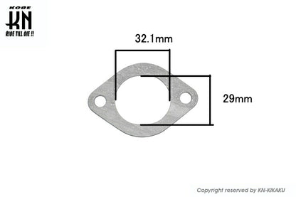 KOSO ビッグインテークマニホールド用ガスケット 30-32mm用 シグナスX1型～5型 BW'S125 1型～2型