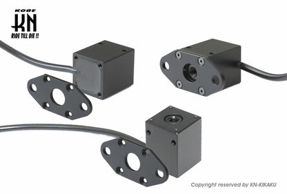 KOSO Mini4 表面温度計+電圧計 タイヤ表面温度/シリンダーヘッドなど汎用+電圧計 非接触赤外線センサー式 汎用 DC12V車専用