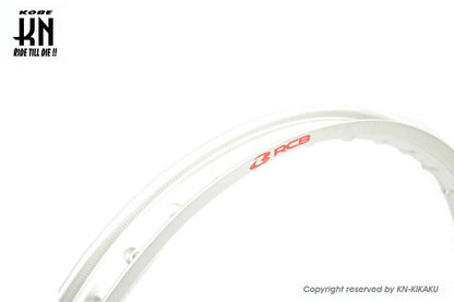 RCB アルミホイールリム シルバー 450-17 17インチ 36ホール 車両