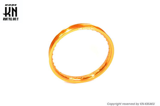 RCB アルミホイールリム オレンジ 300-17 17インチ 36ホール 車両