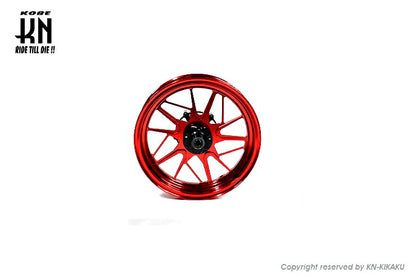 MOS 鍛造アルミホイール前後セット FF-10 レッド マジェスティS SMAX フォース
