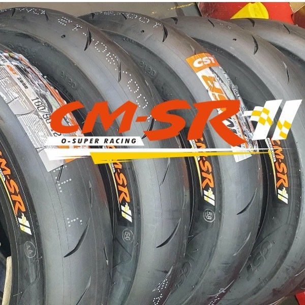 CST CM-SR 2nd チューブレスタイヤ フロント用 100/90-12 49J TL