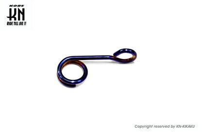 Universal Hose & Wire Holder Titanium Look Small