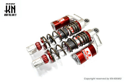 RCB 減衰調整リアショック SB-5 レッド/ブロンズ 305mm エアロックス155 NVX155