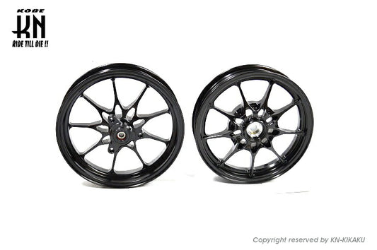 鍛造アルミホイール前後セット タイプ1 ブラック ホンダディオDISK系