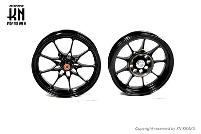 鍛造アルミホイール前後セット タイプ1 ブラック ホンダディオDISK系