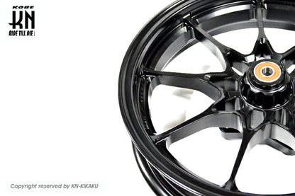 鍛造アルミホイール前後セット タイプ1 ブラック ホンダディオDISK系