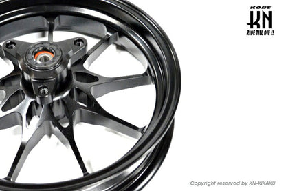 鍛造アルミホイール前後セット タイプ1 ブラック ホンダディオDISK系