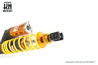 RCB リアショック減衰調整付 DB-5 ゴールド/イエロー 348-353mm XMAX250/300 PCX