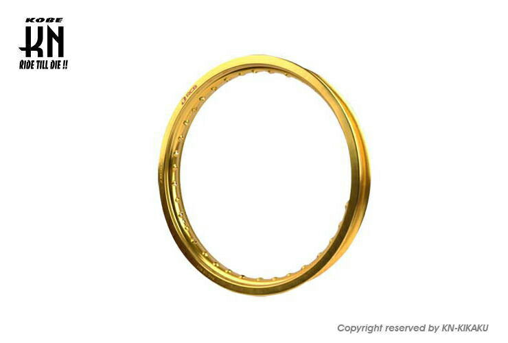 RCB Aluminum Wheel Rim Gold 215-14 14 inch 36 Hole for vehicles such as Little Cub series
