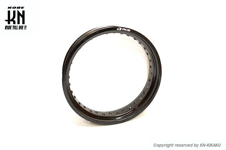 RCB アルミホイールリム ブラック 120-17 17インチ 36ホール カブ系車両