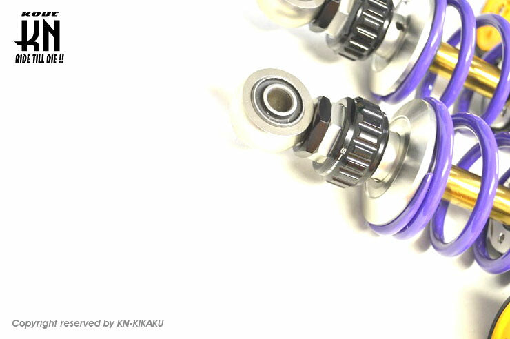 RCB 減衰調整式リアショック RB-2プラスシリーズ パープル 275-280mm