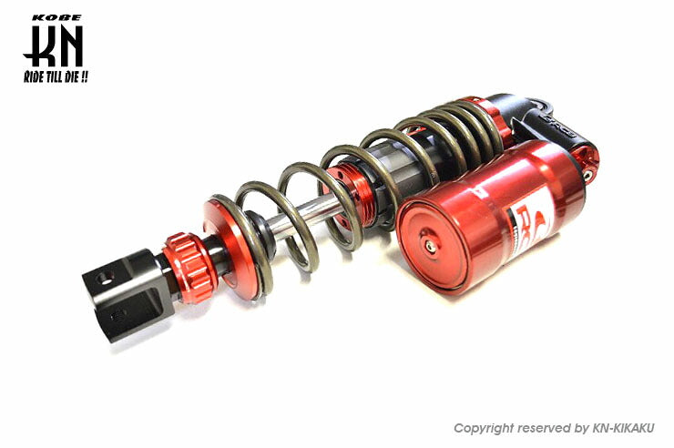 RCB リアショック減衰調整付 DB-2 レッド/ブロンズ 305mm エアロックス155 NVX155