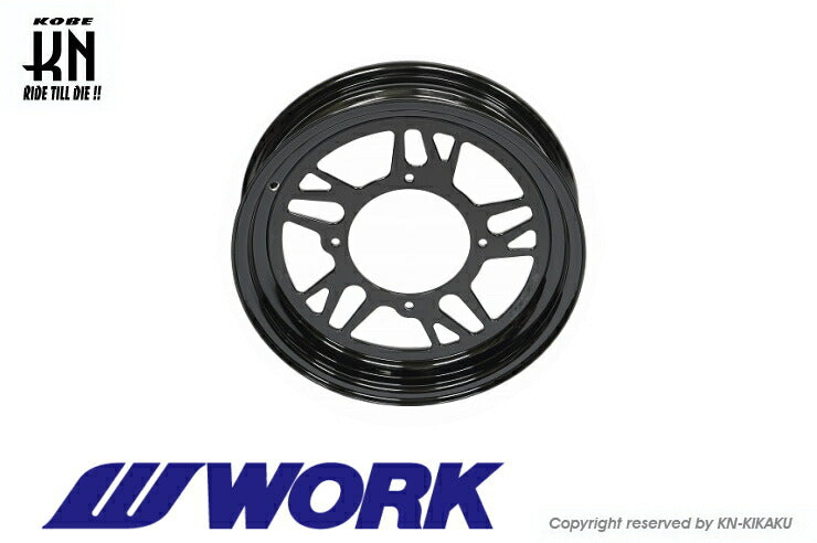 WORK Gee9s コラボレーションホイール タイプGS ブラック 12inch/3.5J