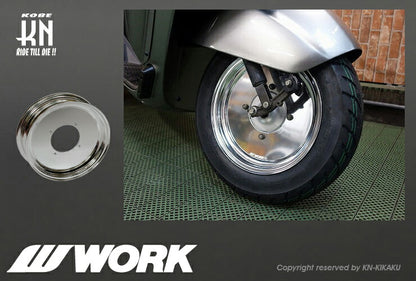 WORK Gee9s コラボレーションホイール タイプLS バフアルマイト 12inch/3.5J