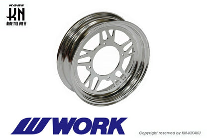 WORK Gee9s コラボレーションホイール タイプGS バフアルマイト 12inch/3.5J