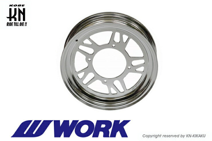 WORK Gee9s コラボレーションホイール タイプGS バフアルマイト 12inch/3.5J