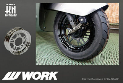 WORK Gee9s コラボレーションホイール タイプGS バフアルマイト 12inch/3.5J