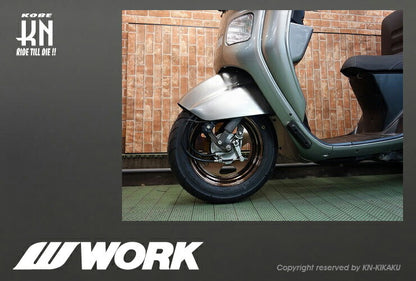 WORK Gee9s コラボレーションホイール タイプMS ブラック 12inch/3.5J