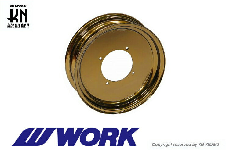 WORK Gee9s コラボレーションホイール タイプLS ブロンズ 12inch/3.5J
