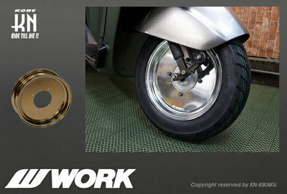 WORK Gee9s コラボレーションホイール タイプLS ブロンズ 12inch/3.5J