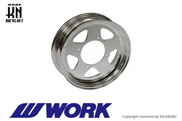 WORK Gee9s コラボレーションホイール タイプMS バフアルマイト 12inch/3.5J