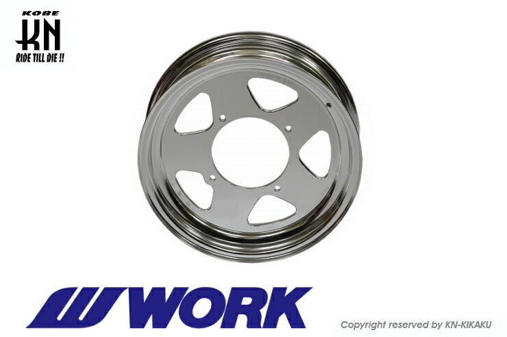 WORK Gee9s コラボレーションホイール タイプMS バフアルマイト 12inch/3.5J