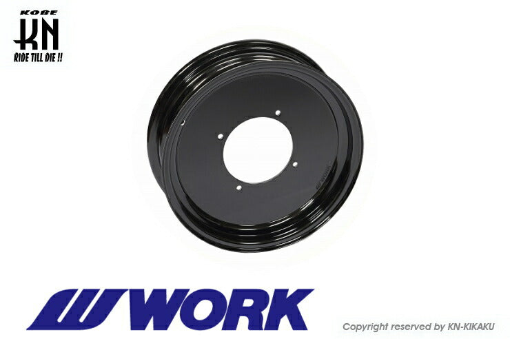WORK Gee9s コラボレーションホイール タイプLS ブラック 12inch/3.5J