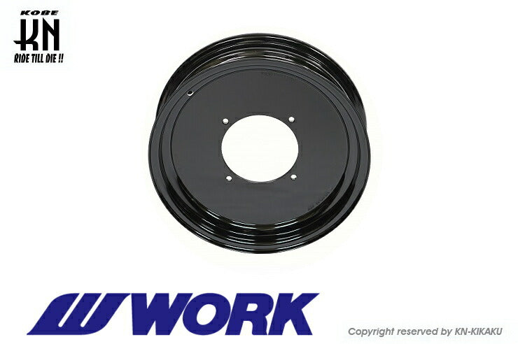 WORK Gee9s コラボレーションホイール タイプLS ブラック 12inch/3.5J