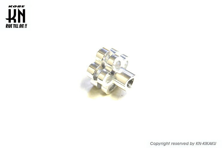 ブレーキクランプタイプ2 ネジ部分のみ シルバー 6mm ディオ系 ジャイロ系(2サイク) ズーマー モンキー ゴリラ DAX スーパーカブ50/70/90等