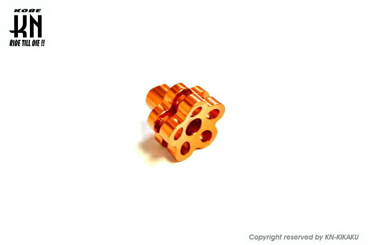 ブレーキクランプタイプ2 ネジ部分のみ オレンジ 6mm ディオ系 ジャイロ系(2サイク) ズーマー モンキー ゴリラ DAX スーパーカブ50/70/90等