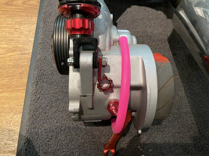 KOSO ファッションホース オレンジ 内径8mm長さ285mm ヤマハ系スクーター