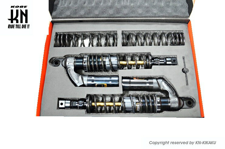RCB リアショック減衰調整付 VDシリーズ ブラック 395-400mm ADV150