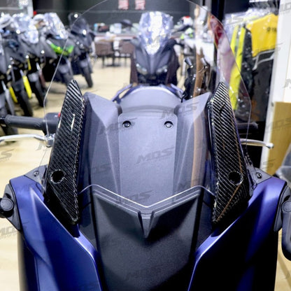 カーボン ウインドスクリーンサイドカバー TMAX530-6型 TMAX560-7型