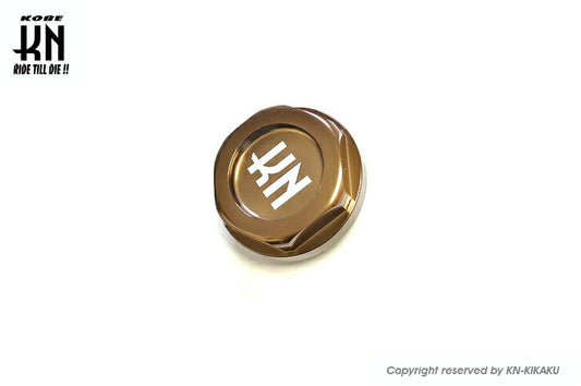 ホンダ系純正タンク用アルミガソリンキャップ ブロンズ