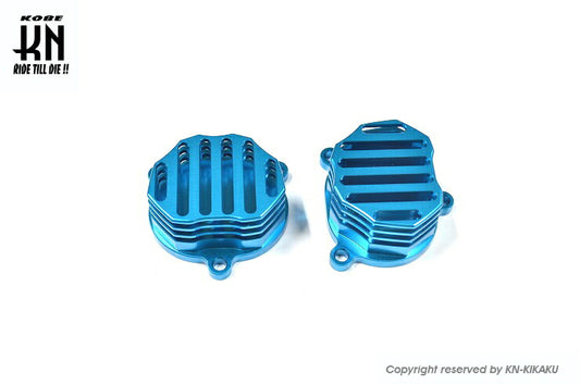 ビレットタペットカバー タイプ2 ブルー シグナスX BW'S125